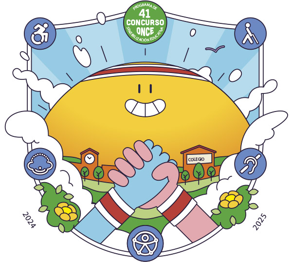 Imagen del cartel del 41 Concurso Escolar ONCE